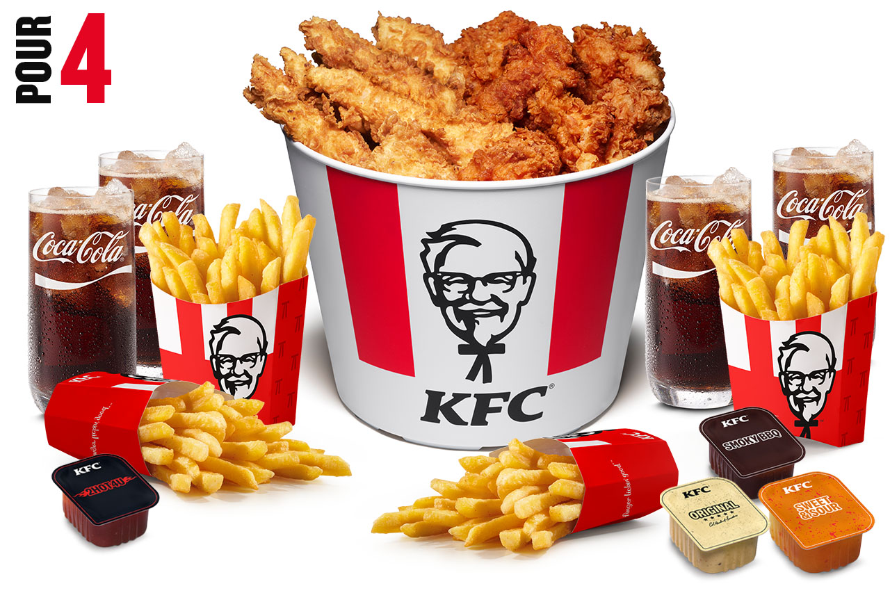 MENU MIX 16 TENDERS + 16 HOT WINGS
