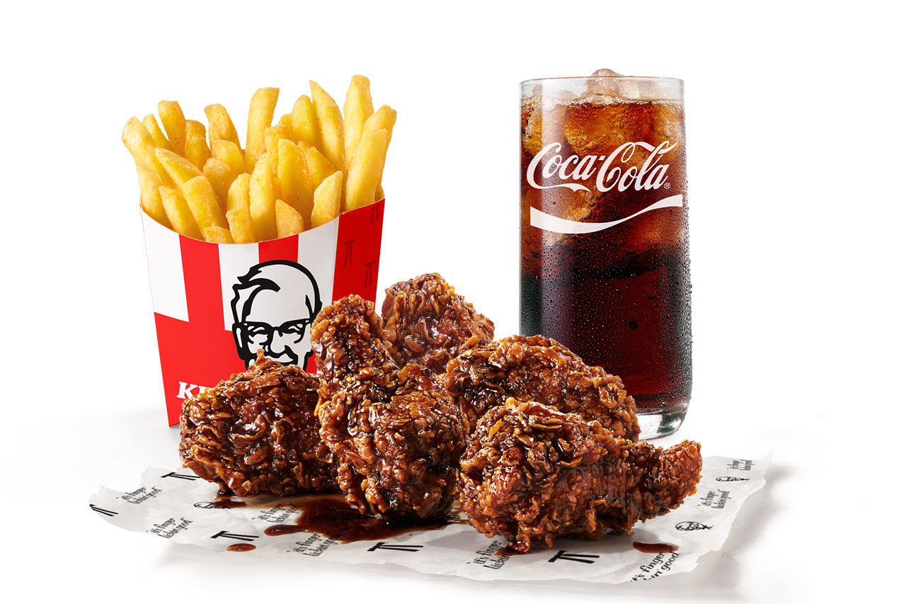 MENU HOT WINGS DUNKED X5